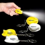 Buy Custom Printed Safety Helmet LED Light Up Flashlight Keychain