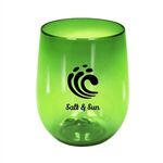 12 oz. Recycled Stemless Wine Glass - Green