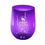 12 oz. Recycled Stemless Wine Glass - Purple