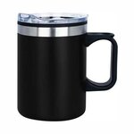 14oz Economy Camping Mug - Black