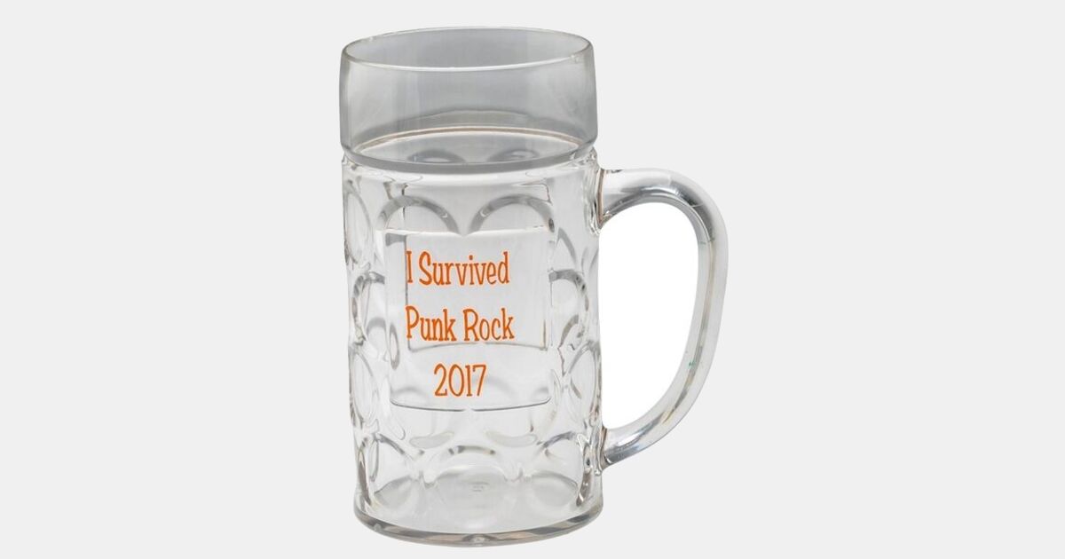 16 oz. Plastic German Beer Stein with your logo