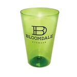 16 oz. Plastic Pint Glass - Green