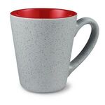 16oz Fleck And Timbre Ceramic Mug - Red