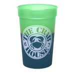 17 Oz. Mood Stadium Cup - Green to Blue