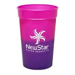 17 Oz. Mood Stadium Cup - Pink to Purple