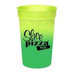 17 Oz. Mood Stadium Cup - Yellow To Green