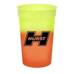 17 Oz. Mood Stadium Cup - Yellow to Orange