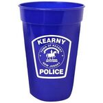 17 oz. Smooth Stadium Cup - Blue