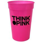 17 oz. Smooth Stadium Cup - Neon Pink