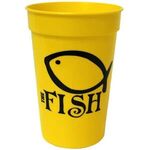 17 oz. Smooth Stadium Cup - Yellow