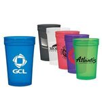 17 oz. Translucent Stadium Cup - Transparent Green