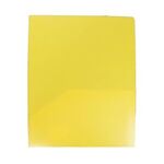 2 Pocket Folders - Yellow