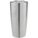 20 oz  Vacuum Insulated Tumbler - Silver-clear