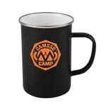 20 Oz. Speckle-IT™ Enamel Camping Mug - Matte Black
