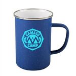 20 Oz. Speckle-IT™ Enamel Camping Mug - Matte Blue