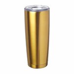 20 oz. Steel Coffee Tumblers - Gold