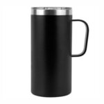 20oz Stainless Steel Camping Mug - Black