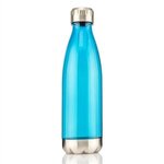 24 oz Single Wall Eastman Tritan copolyester bottle BakBuk - Clear Blue