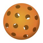 26-Hole Pickleball Balls - Orange