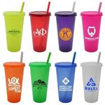 Buy Custom Imprinted 26 oz. Tumbler with Lid and Straw