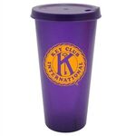 26 oz. Tumbler with Lid - Translucent Purple