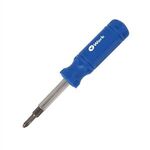 6-in-1 Screwdriver with Phillips, Flat, and Hex capabilities - Royal