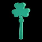 7 1/2" Shamrock Hand Clapper - Green