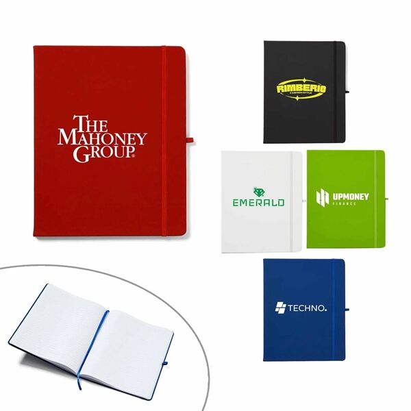 Main Product Image for Soft Touch Journal Notebook with Pen Loop