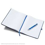 8" x 10" Soft Touch Journal Notebook with Pen Loop -  