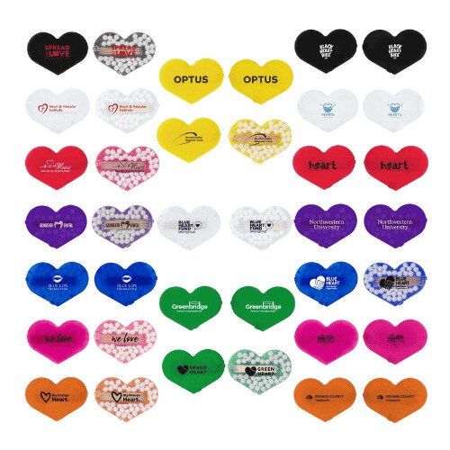 Main Product Image for Custom Printed Heart Mints & Picks