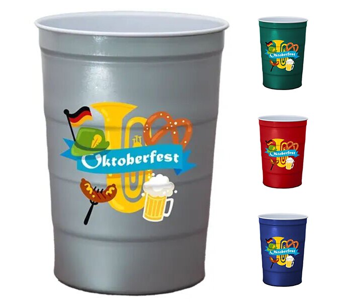 Main Product Image for Custom Printed The Cold One Steel Chill Party Cup 16 oz