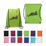 Buy Custom Printed Full Color Drawstring Cinch up Backpack