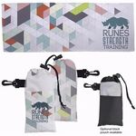 Buy Custom Printed 4 Color Cooling Towel in Pouch