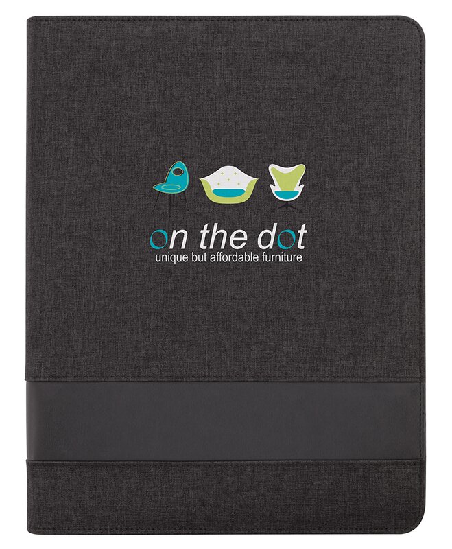 Main Product Image for Custom Imprinted Trade Zippered Padfolio