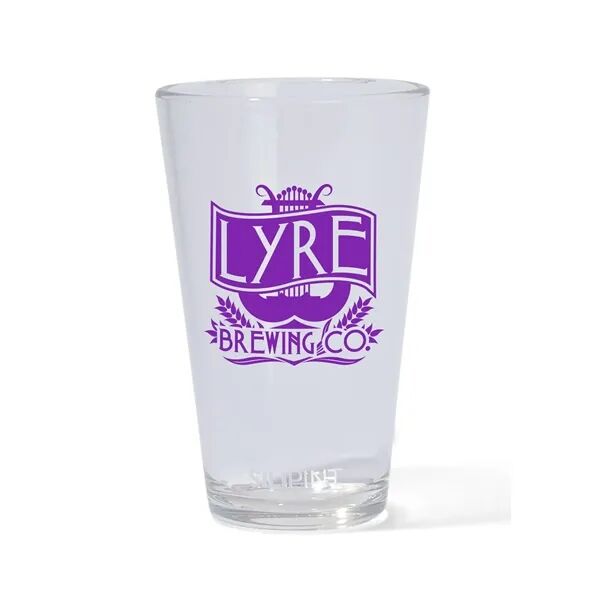 Main Product Image for Custom Imprinted  Silipint(R) Clear Pint Glass - 16 oz.