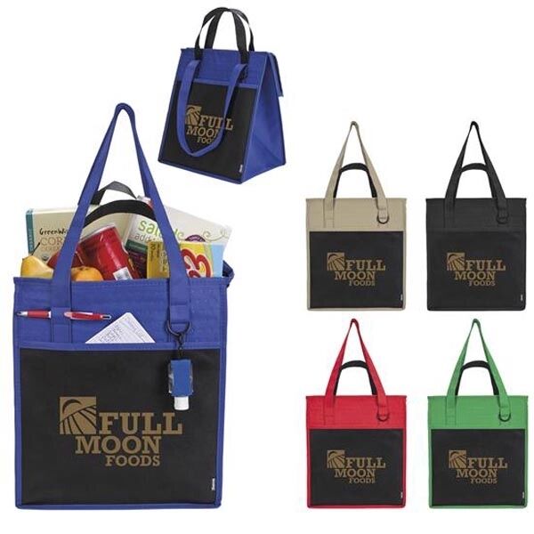 Main Product Image for Custom Imprinted Koozie(R) Insulated Supermarket Tote