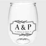 Buy Custom Printed Clear Pete Wine Glass- 16 oz.