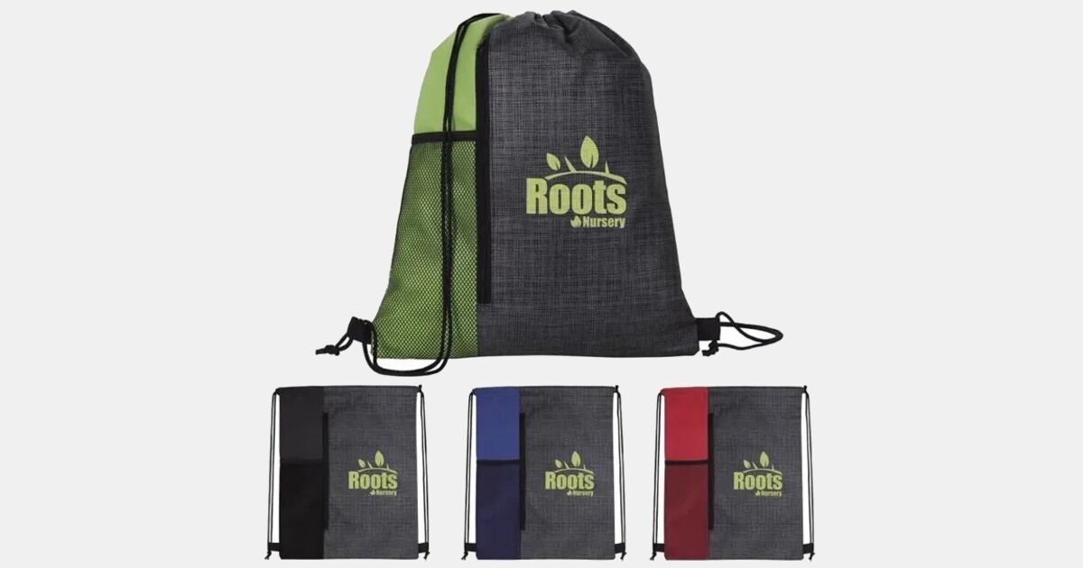 Drawstring Sample Custom Printed Non-Woven Vertical Drawstring with your logo ...