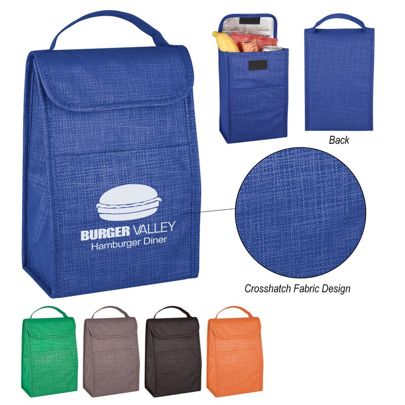 Main Product Image for Advertising Crosshatch Lunch Bag