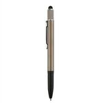 Alicante Aluminum Spin Top Stylus Pen - Metallic Gray