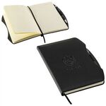 Arc Hardcover Journal with Pen - Medium Black