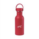 Arlo Classics Stainless Steel Hydration Bottle - 17 Oz. - Red