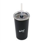 Arlo Classics Stainless Steel Tumbler with Straw - 20 Oz. -  