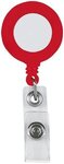 Badge holder - Red