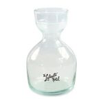 Be Home® Premium Recycled Ripple Carafe - Short - Clear