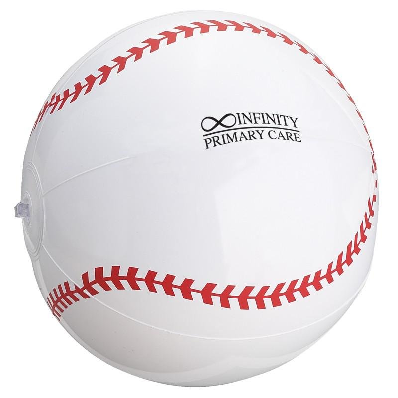 Beach Ball Custom Imprinted Baseball 16in