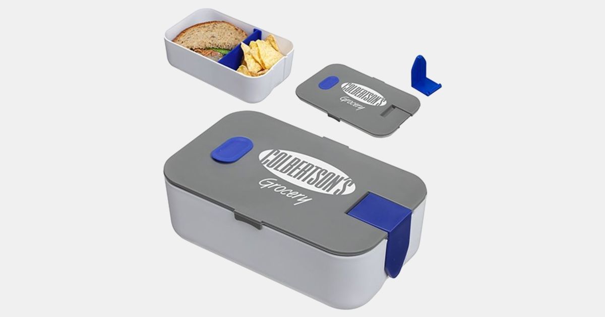 Big Munch Lunch Box with your logo | MiniThrowBalls.com