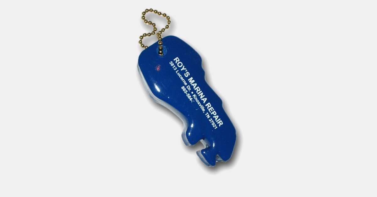 Boat Motor Key Float with your logo