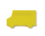 Box Truck Mints & Picks - Clear-solid Yellow