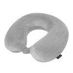 Brookstone Comfort Classic Memory Foam Neck Pillow - Gray